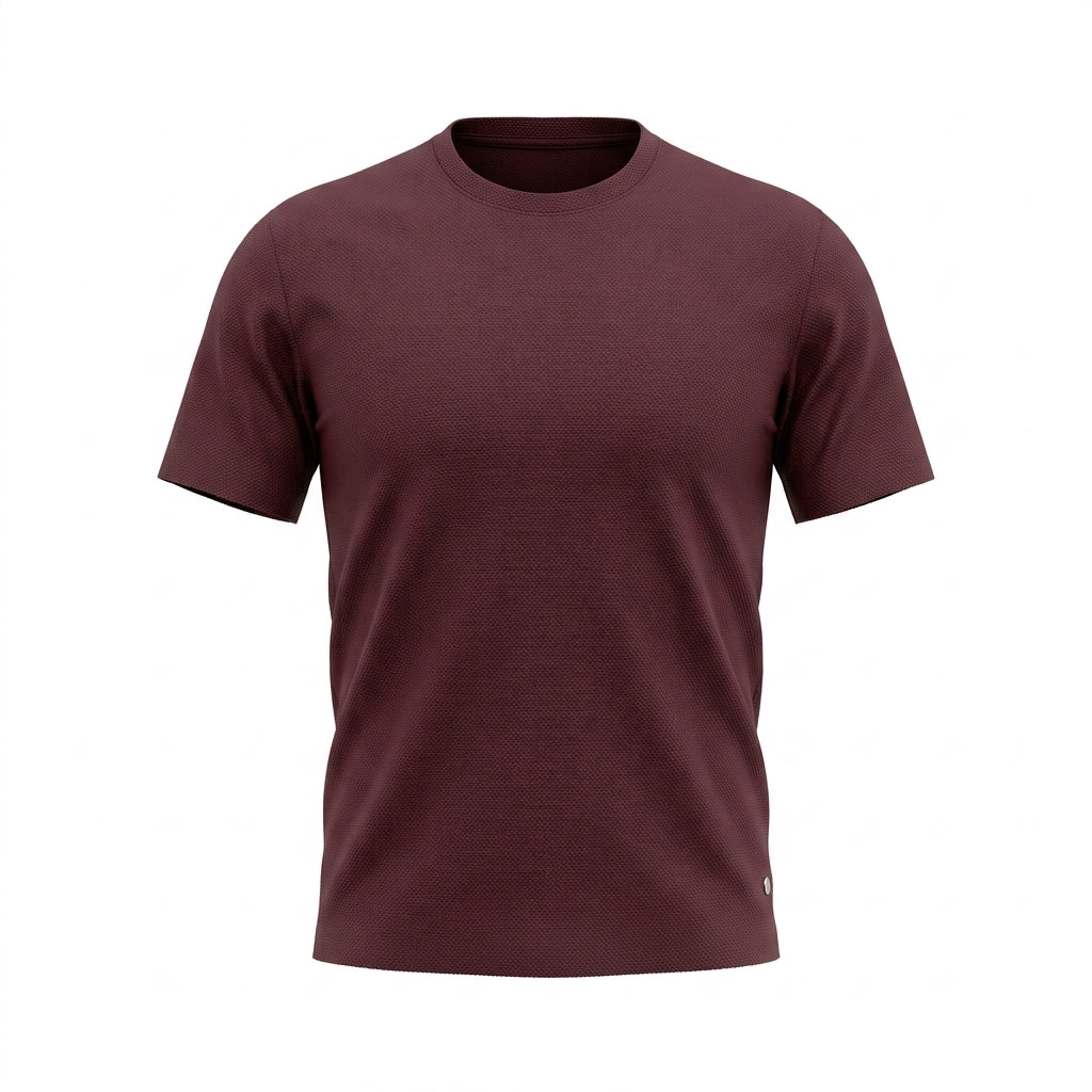Boys Textured Short Sleeve T Shirt