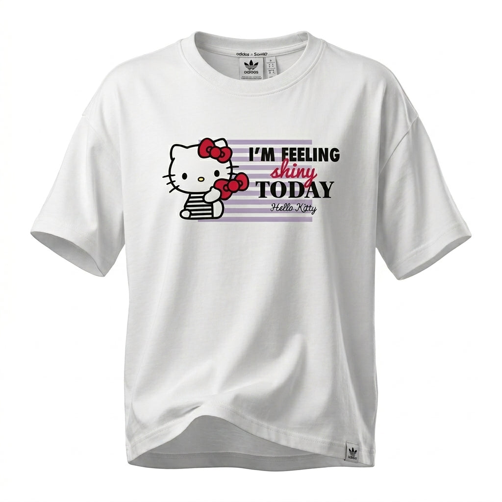 Girls Short Sleeve Hello Kitty Graphic T Shirt