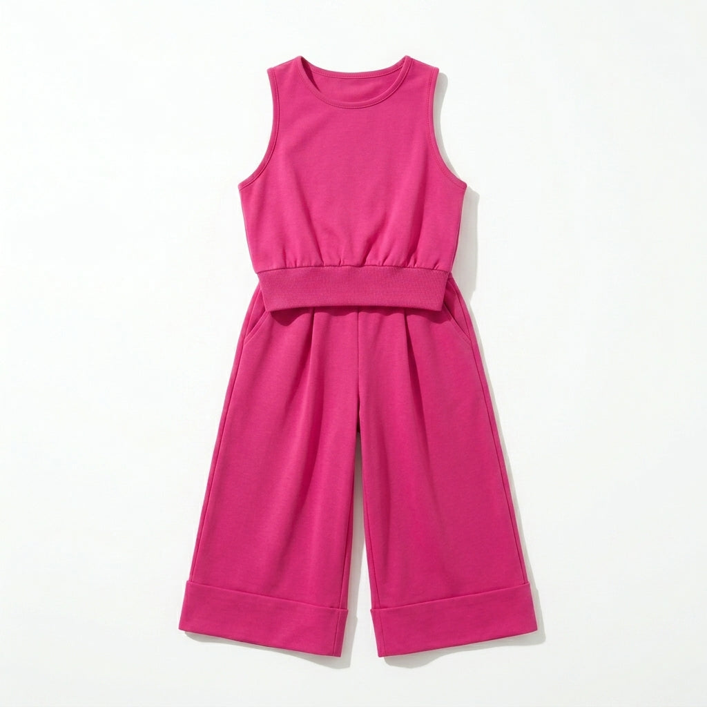 Girls Wide Leg Pants