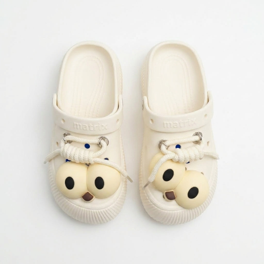 Matrix Kids Cartoon Charm Clog Sandals