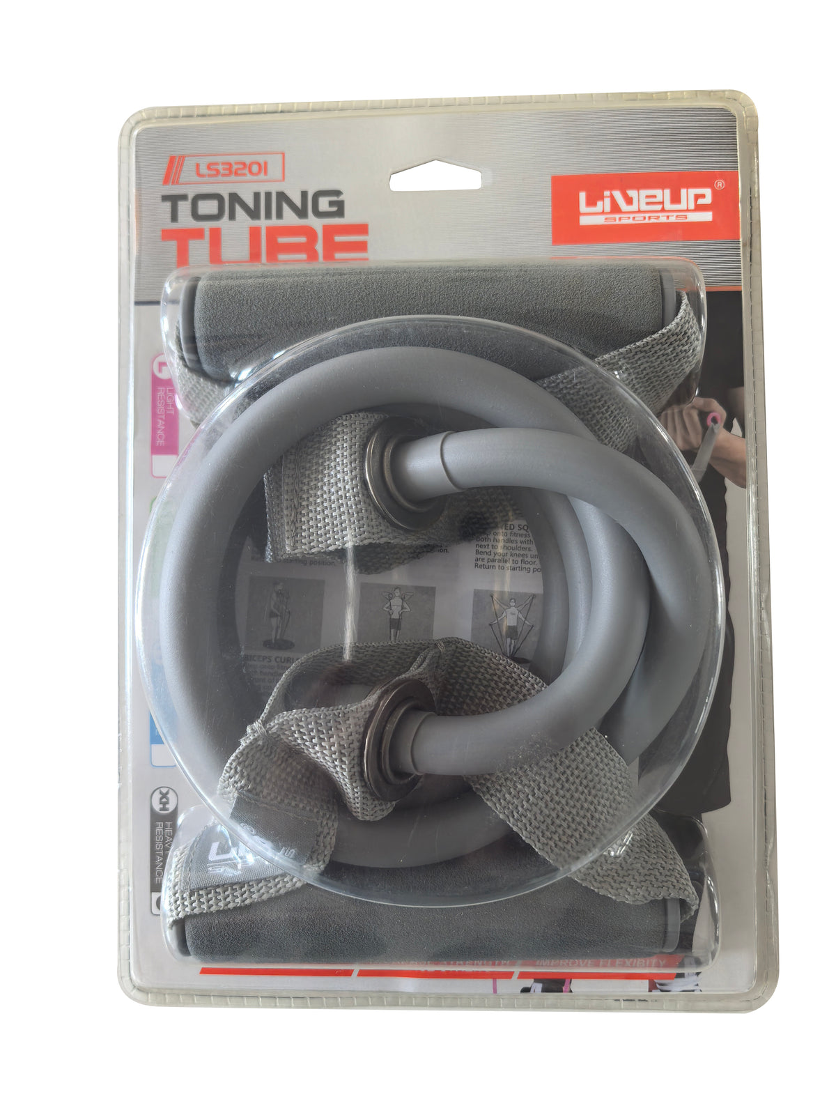 Toning Tube With Foam Handles