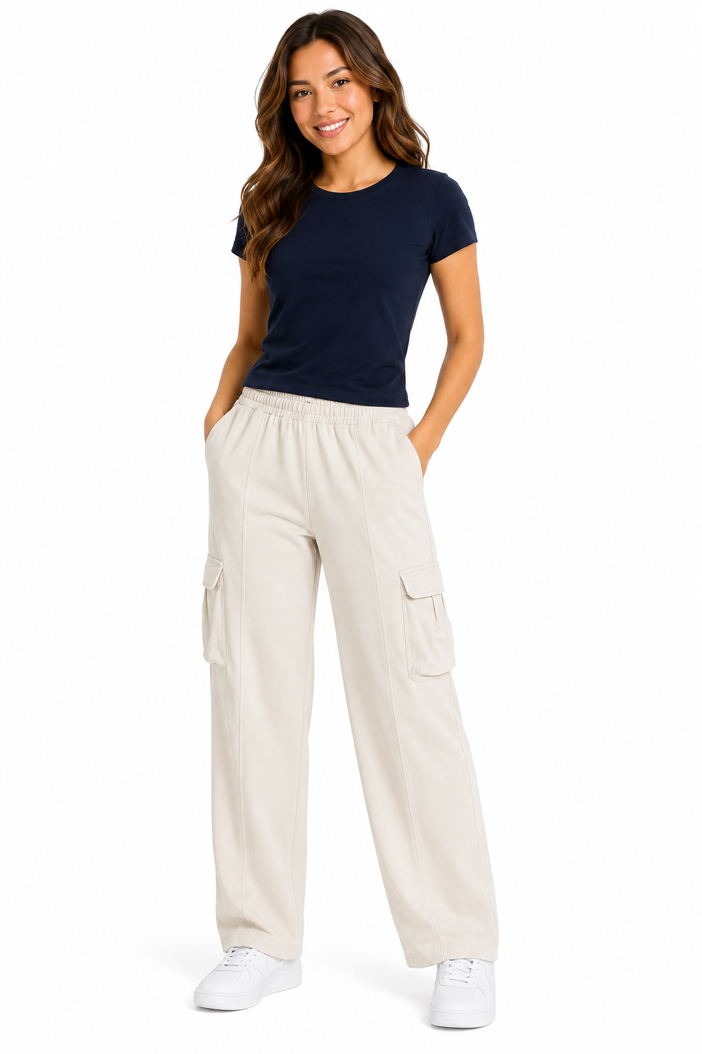 Women Cargo Straight Leg Pants