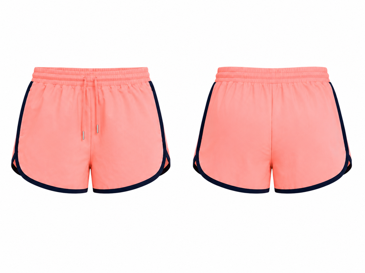 Contrast Trim Swim Shorts