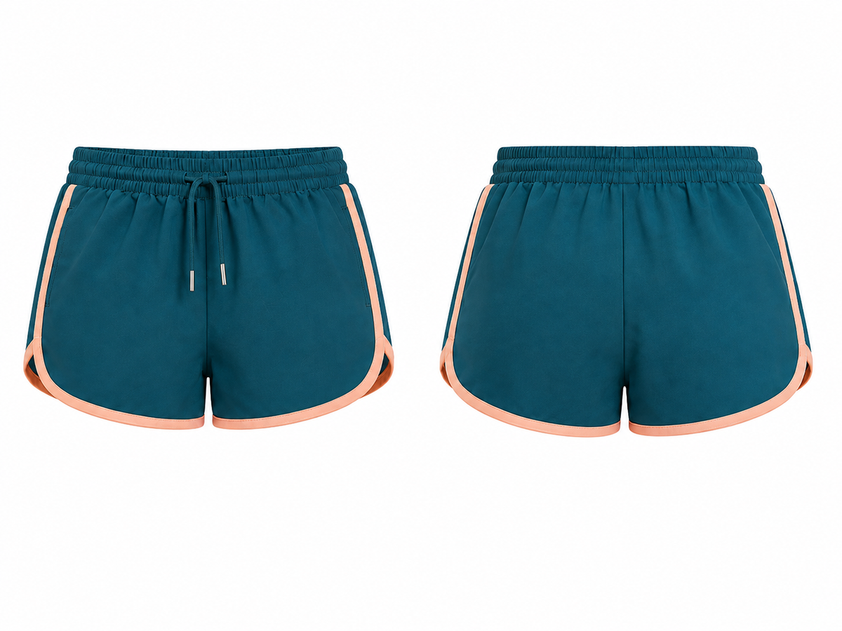 Swimming Pool Drawstring Swim Shorts