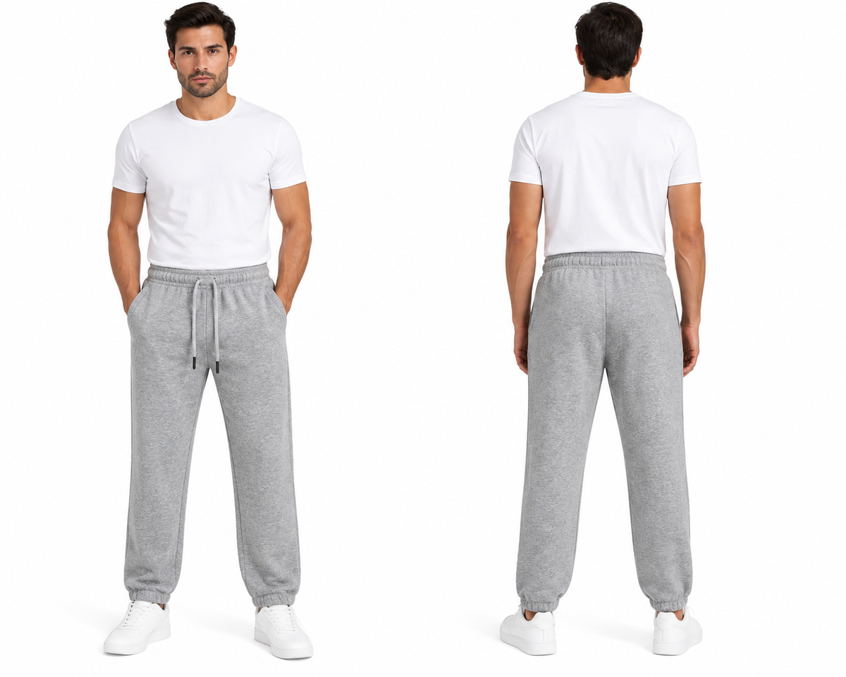 Kids Solid Fleece Jogger Pants