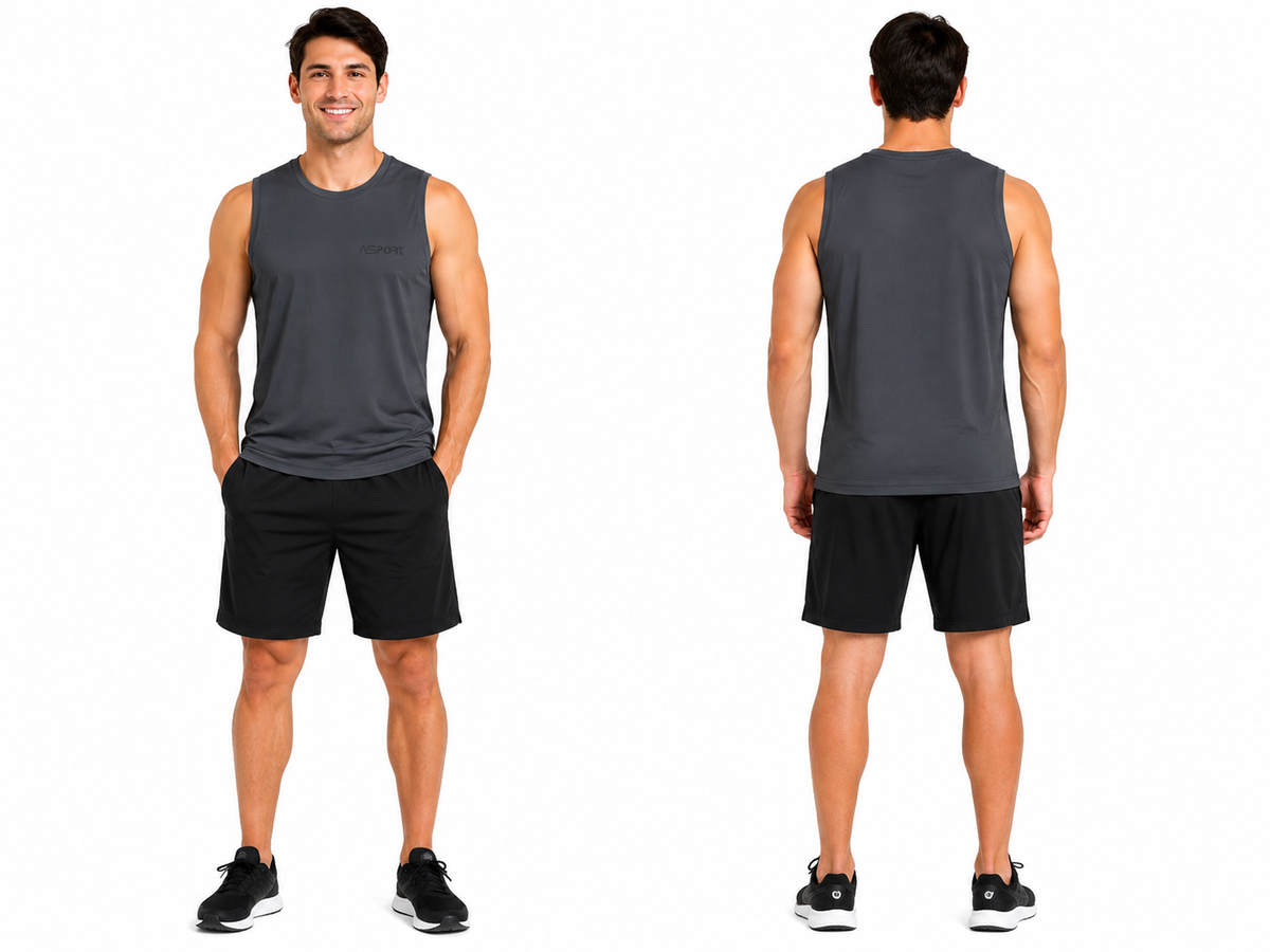 Boys Sleeveless Sports Tank Top