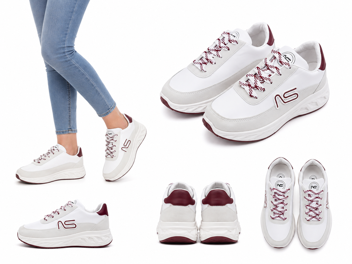Women Casual Lace Up Sneakers