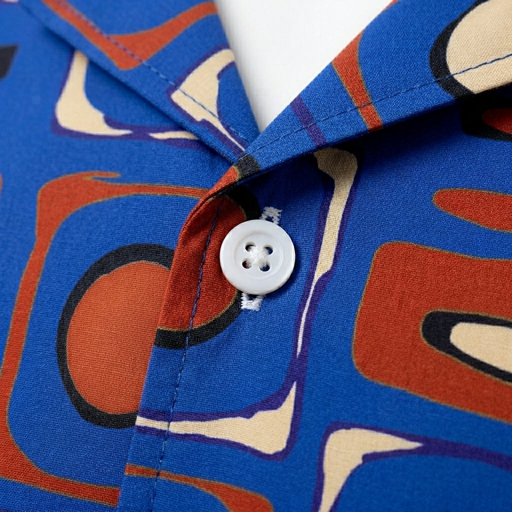 Kids Boys Short Sleeve Printed Shirt Fun Adventure Print