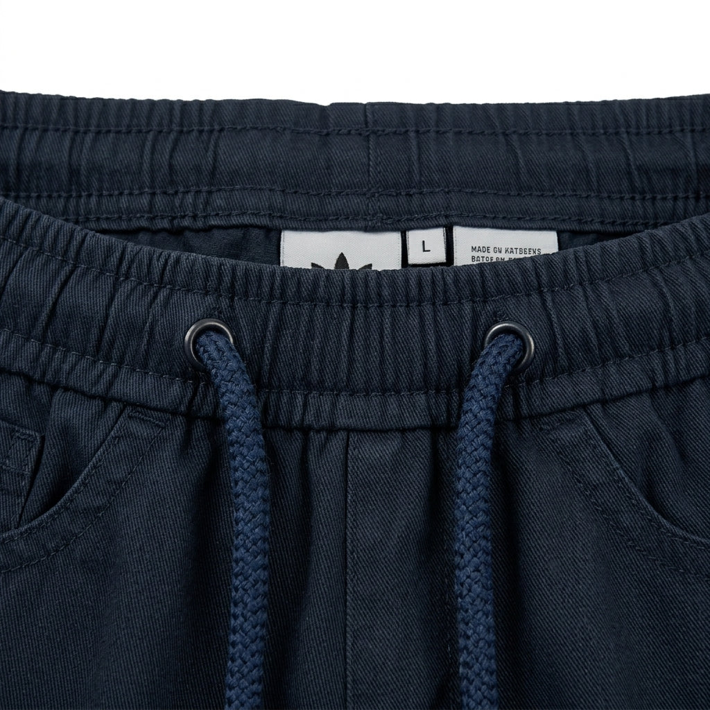 Kids Cargo Pants With Drawstring Waist