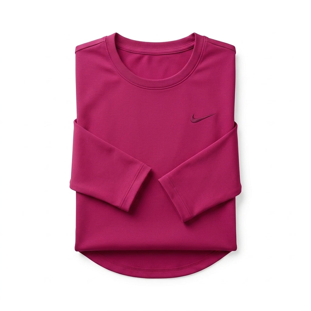 Bright Long Sleeve Basic Top