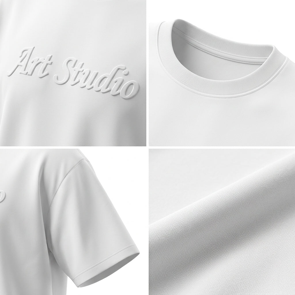 Art Studio Embossed T Shirt