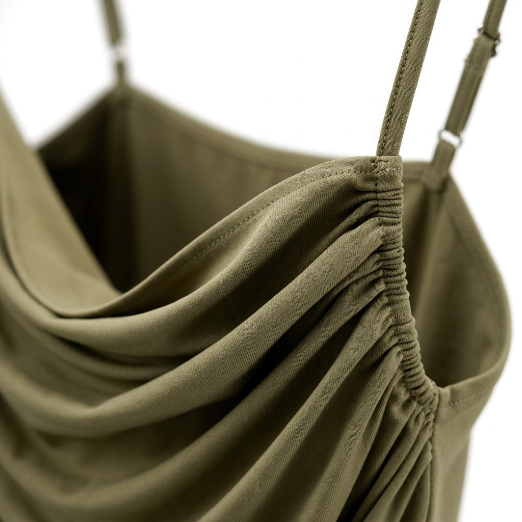 Women Ruched Sleeveless Top