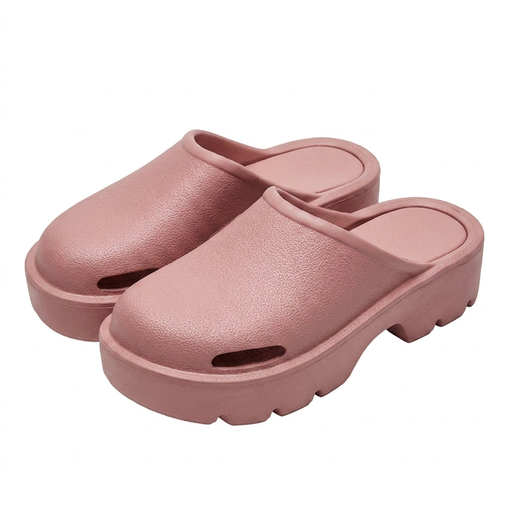 Women Chunky Platform Mule Clogs