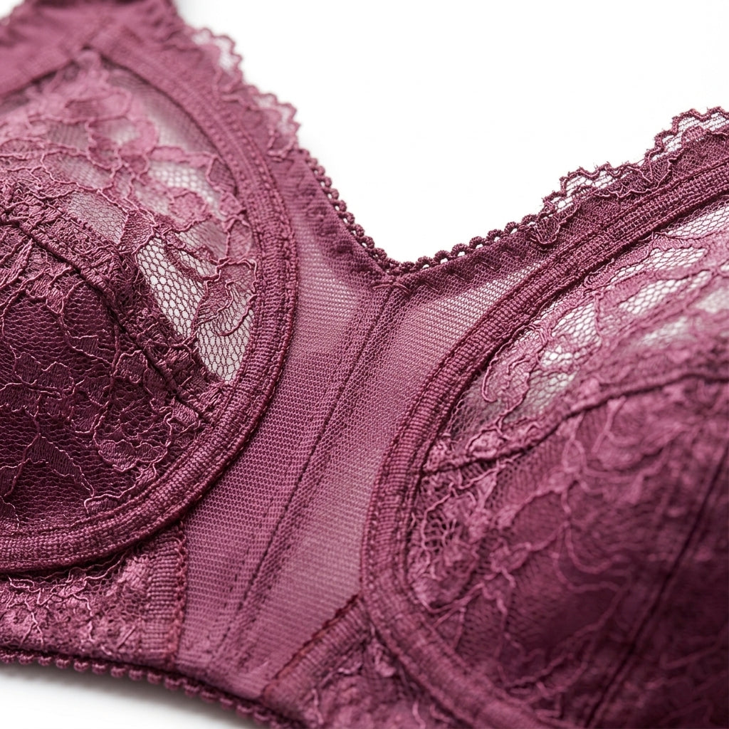 Women Lace Full Coverage Support Bra