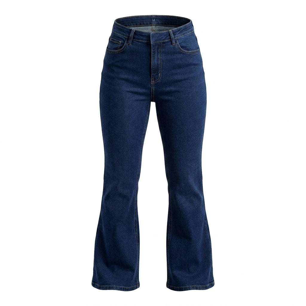 Women Flared Denim Jeans