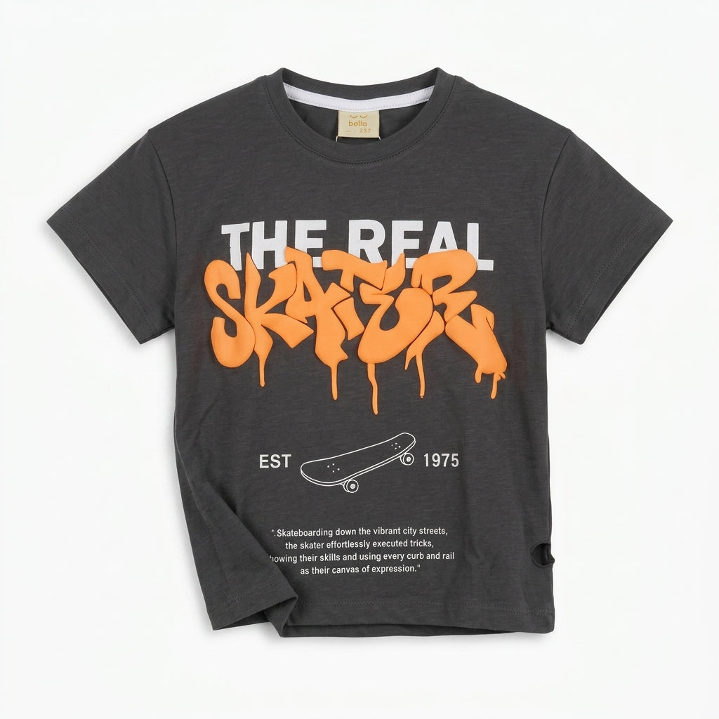 Kids The Real Skater Graphic T Shirt