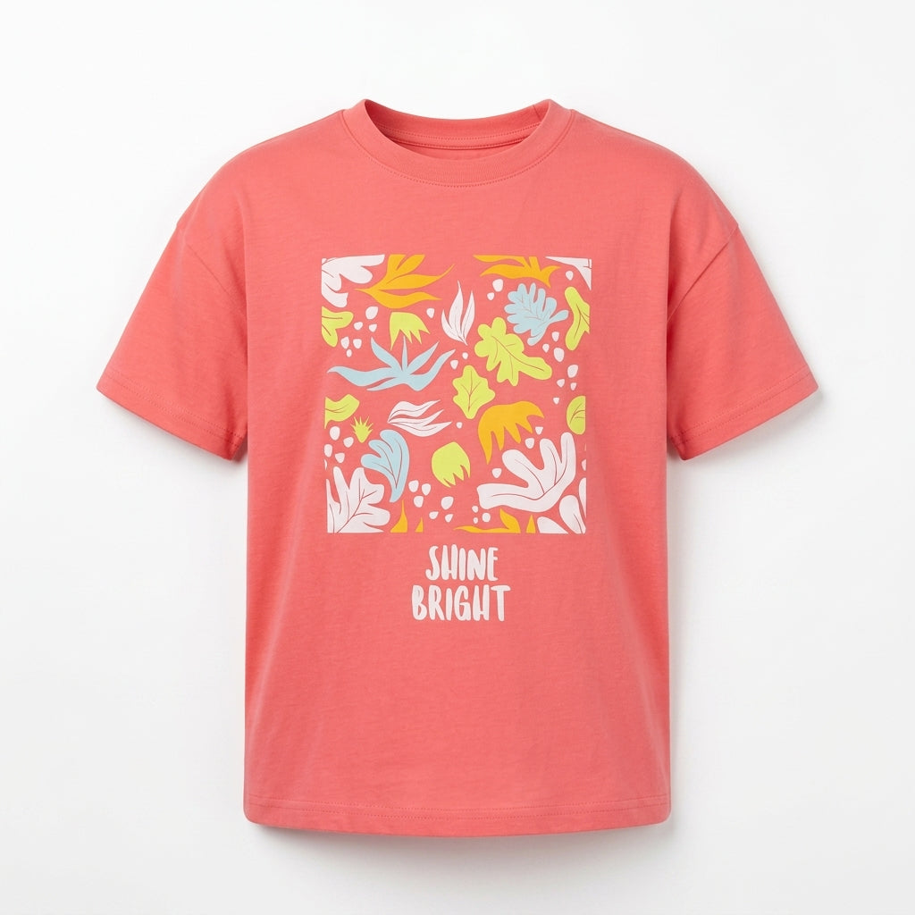 Kids Shine Bright Graphic T Shirt