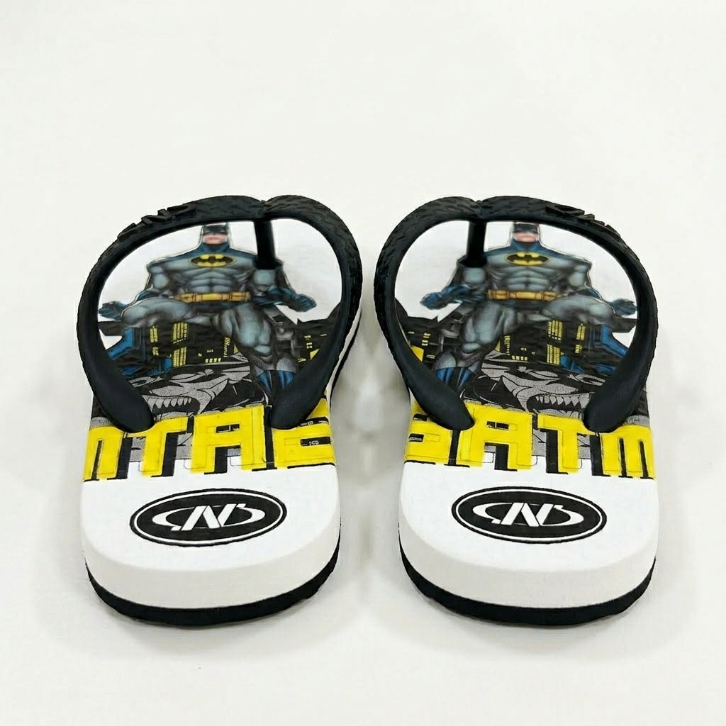 Boys Batman Graphic Flip Flop Slipper
