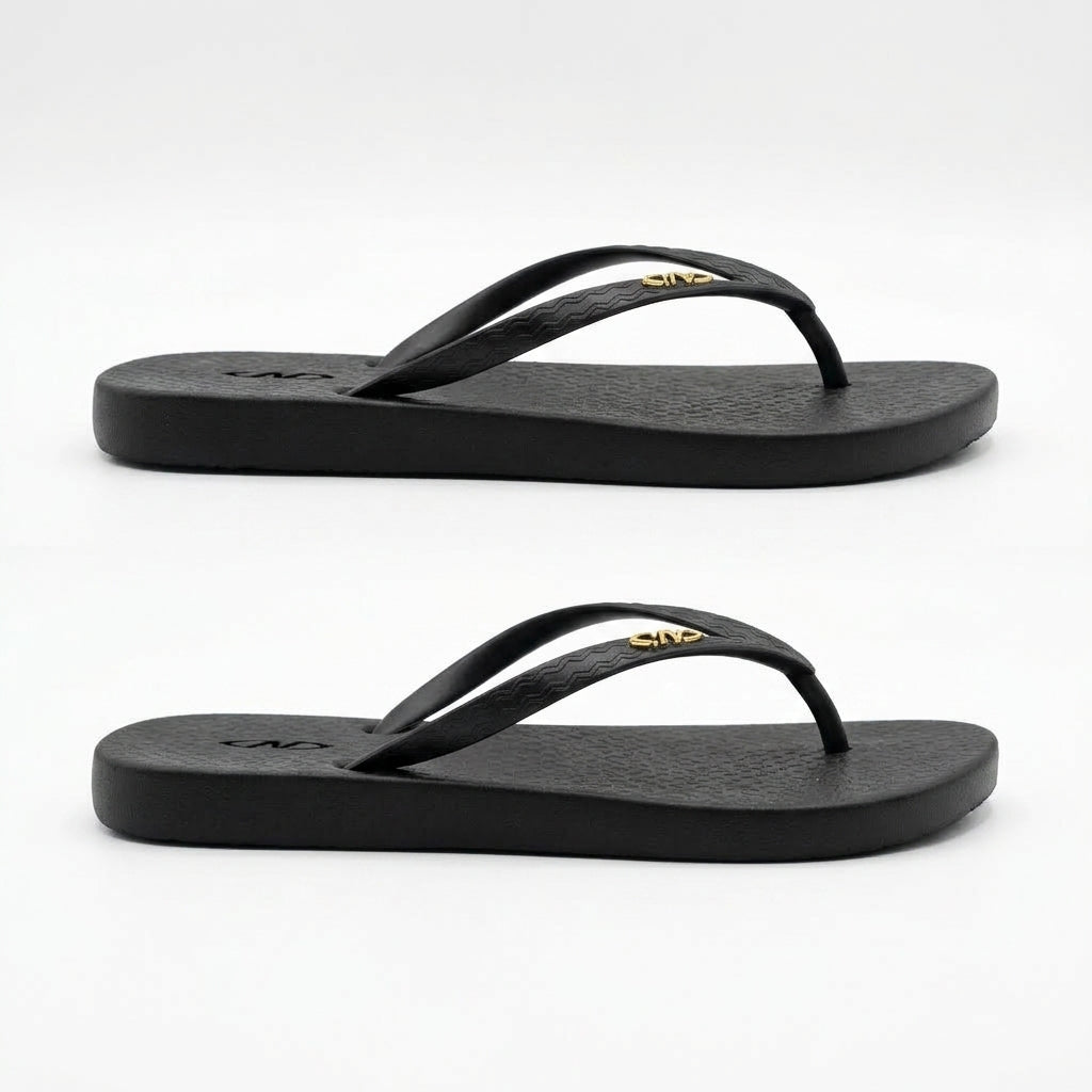 Women Textured Flip Flop Sandals
