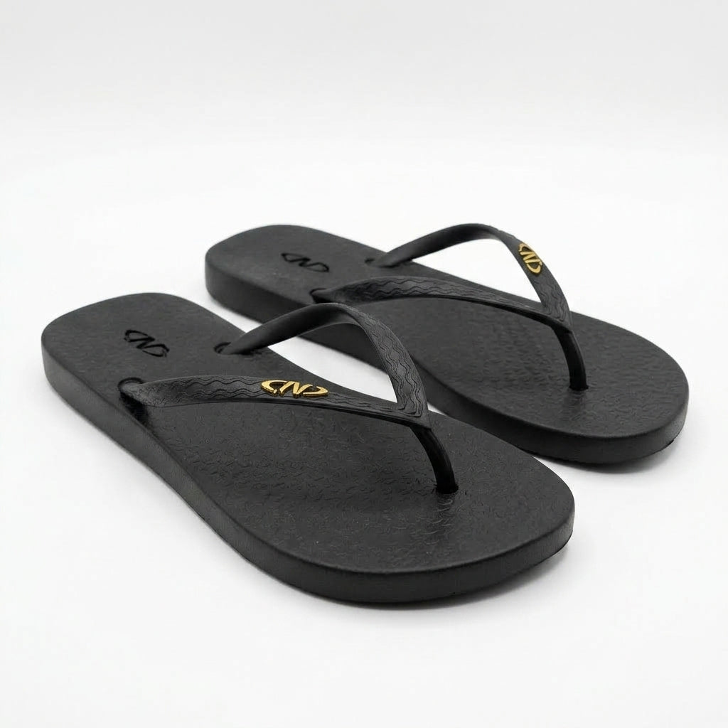 Women Textured Flip Flop Sandals
