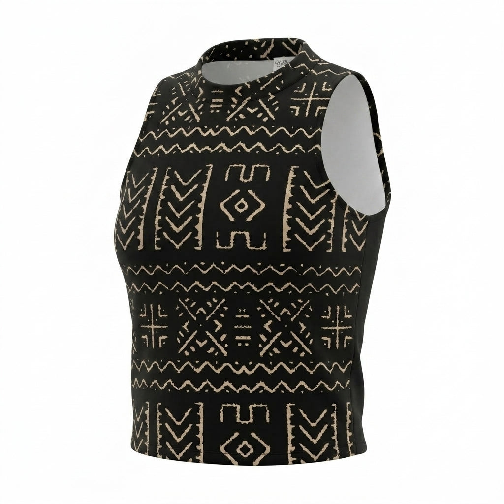 Women Sleeveless Printed Top