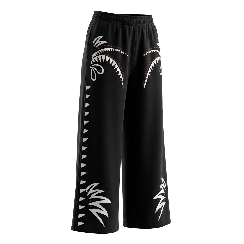 Women Printed Wide Leg Pants