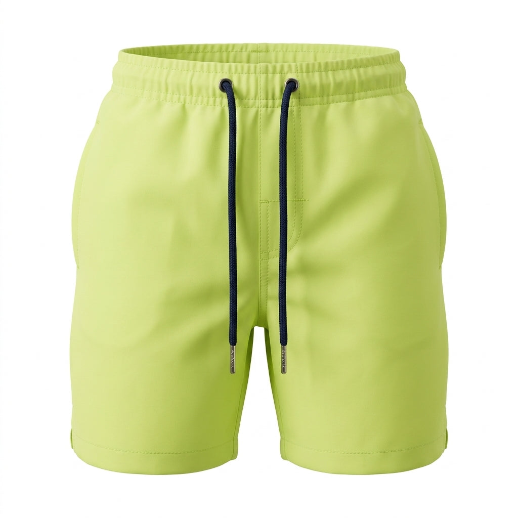 Swimming Pool Drawstring Swim Shorts