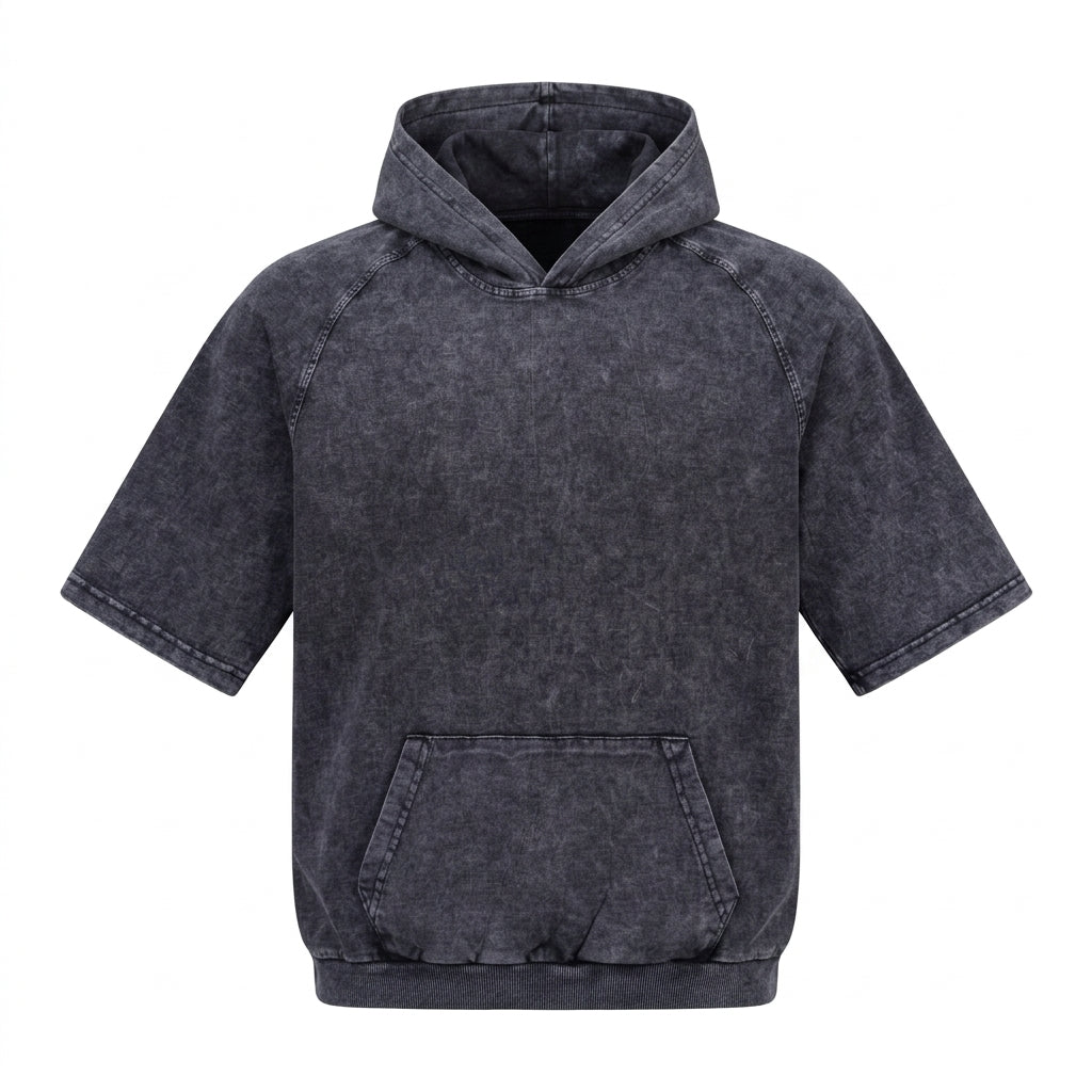 I Igo Short Sleeve Hooded Sweatshirt