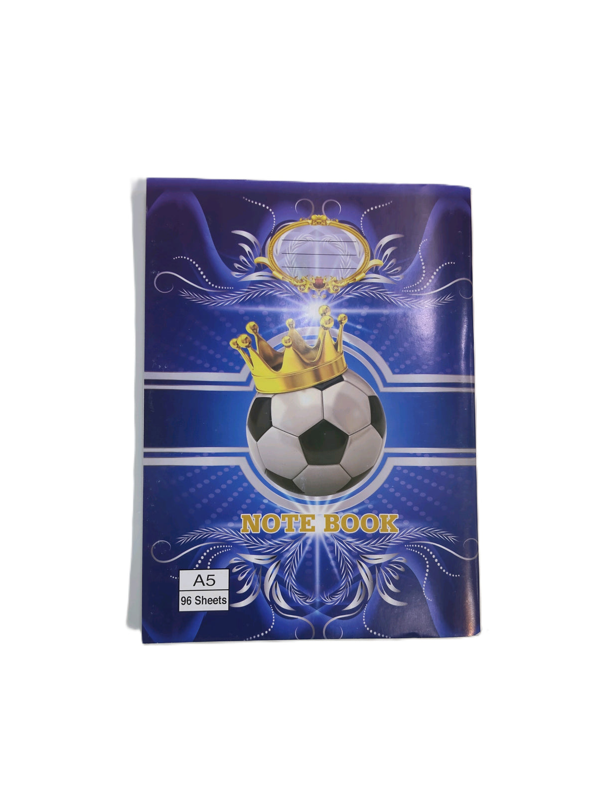 A5 Ruled Notebook Football Design 96 Sheets