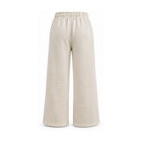 Women Elastic Waist Wide Leg Pants