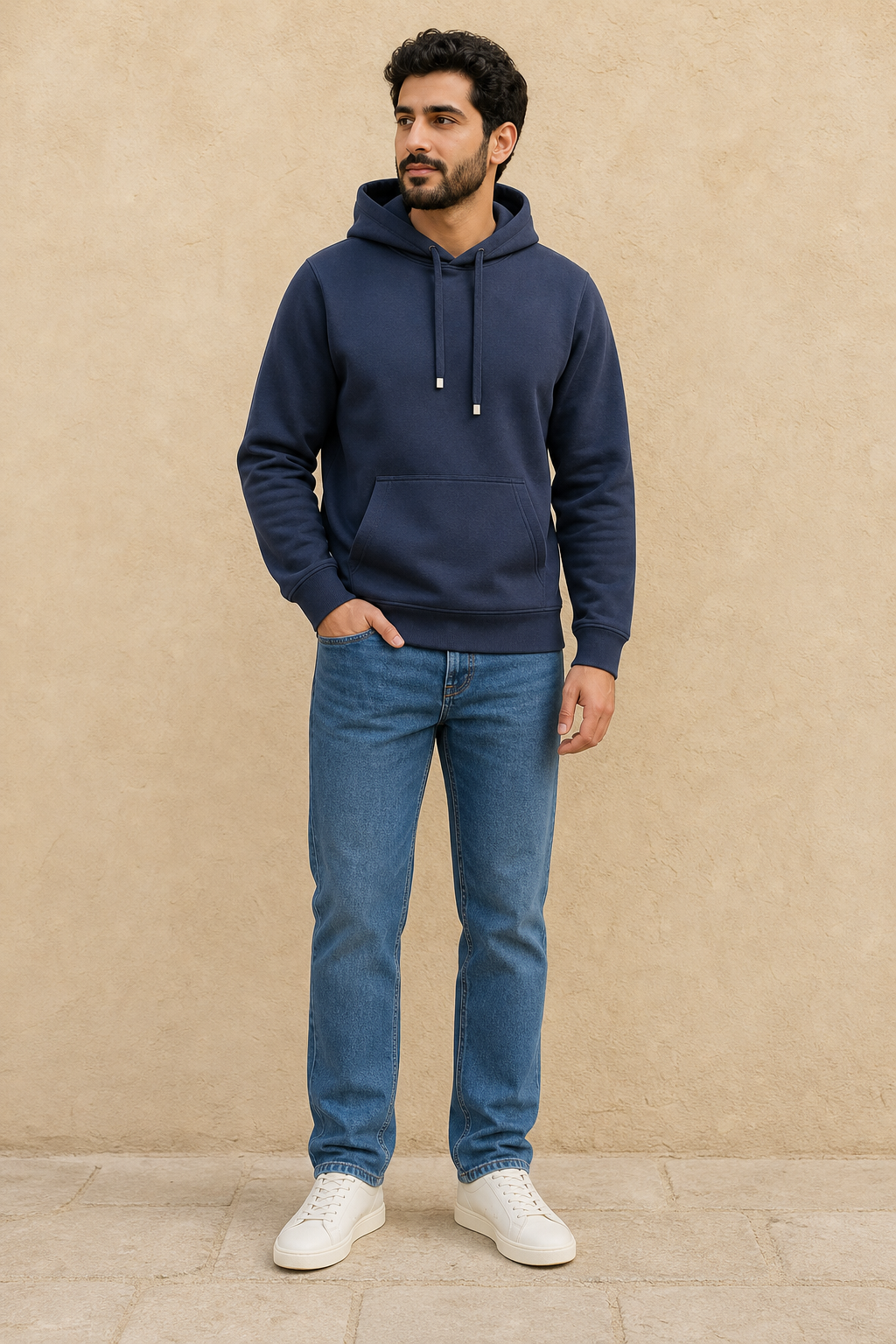NAVY - on model