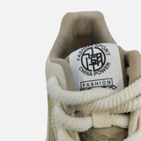 Men Platform Sole Lace-Up Sneakers