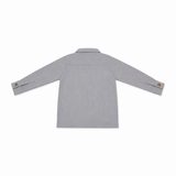 Boys Jacquard Long Sleeve Shirt