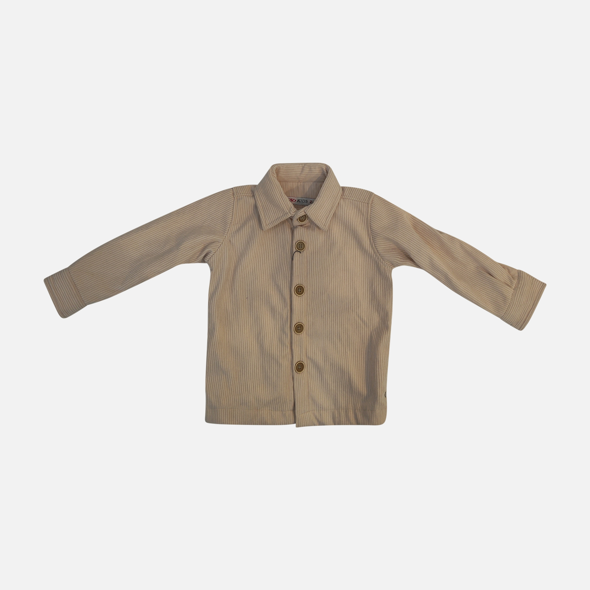 Kids Long Sleeve Button-Up Shirt