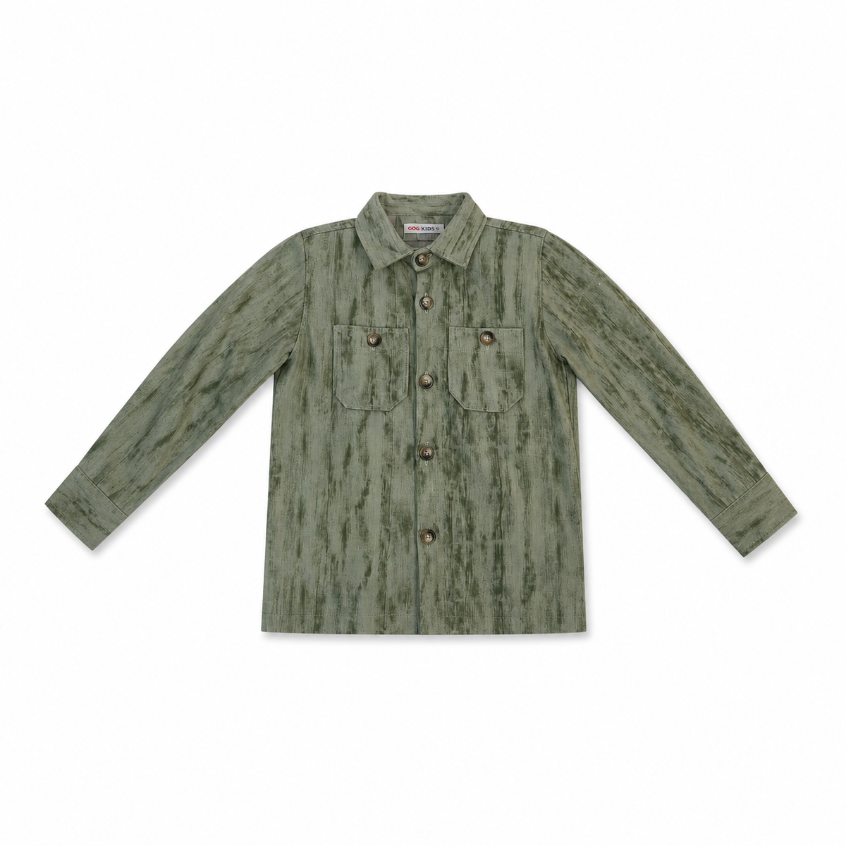 Kids Corduroy Long Sleeve Overshirt