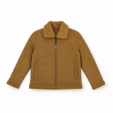 Fur Collar Zip Jacket