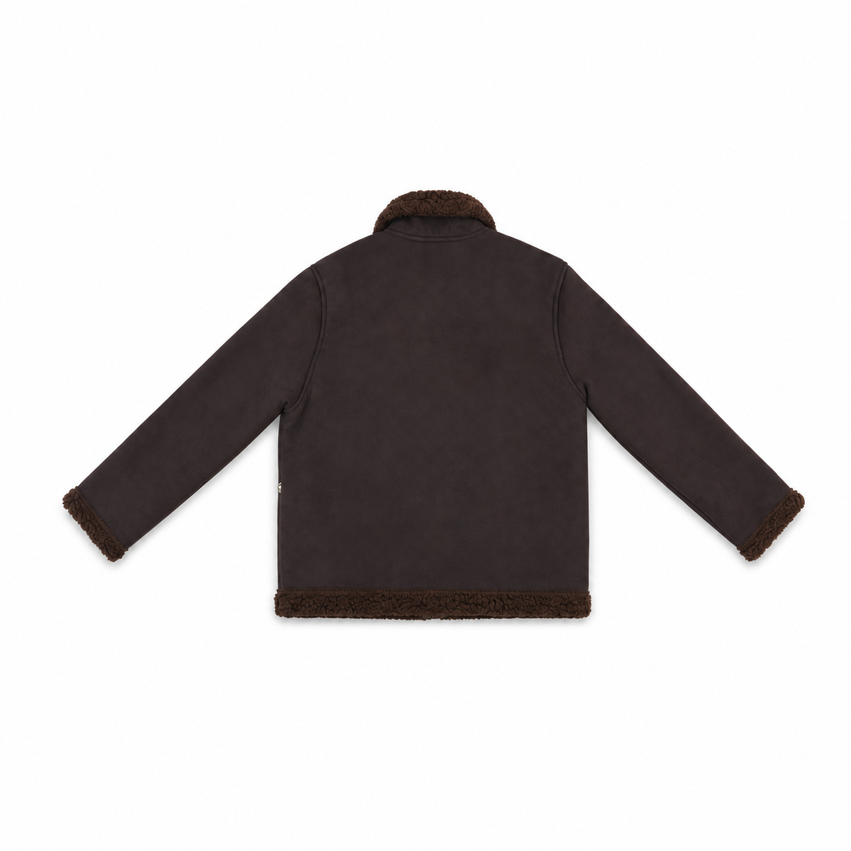 Fur Collar Zip Jacket