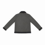 Fur Collar Zip Jacket