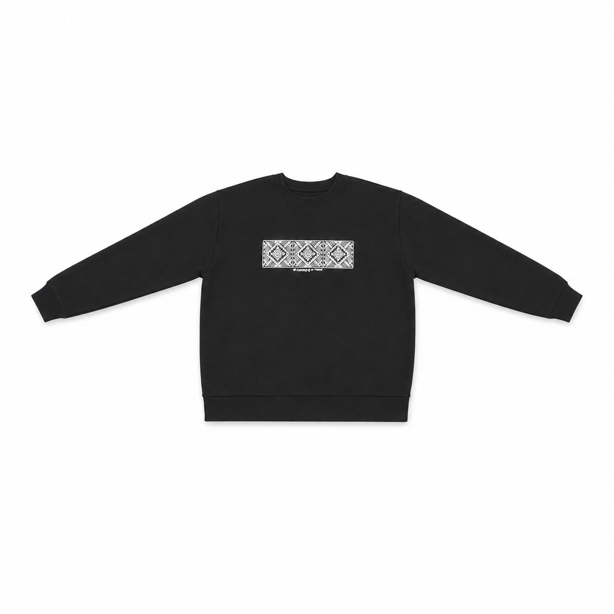 Women Printed Crew Neck Sweatshirt