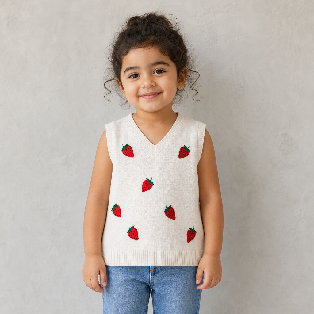 CREAM-RED - on model