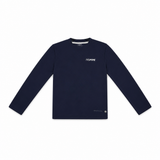 Boys Long Sleeve Performance Sports Top - DK.BLUE