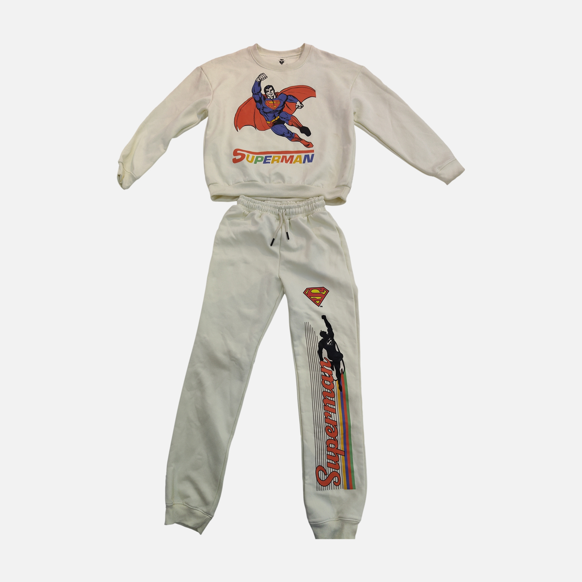 Kids Superman Sweatshirt & Jogger Set