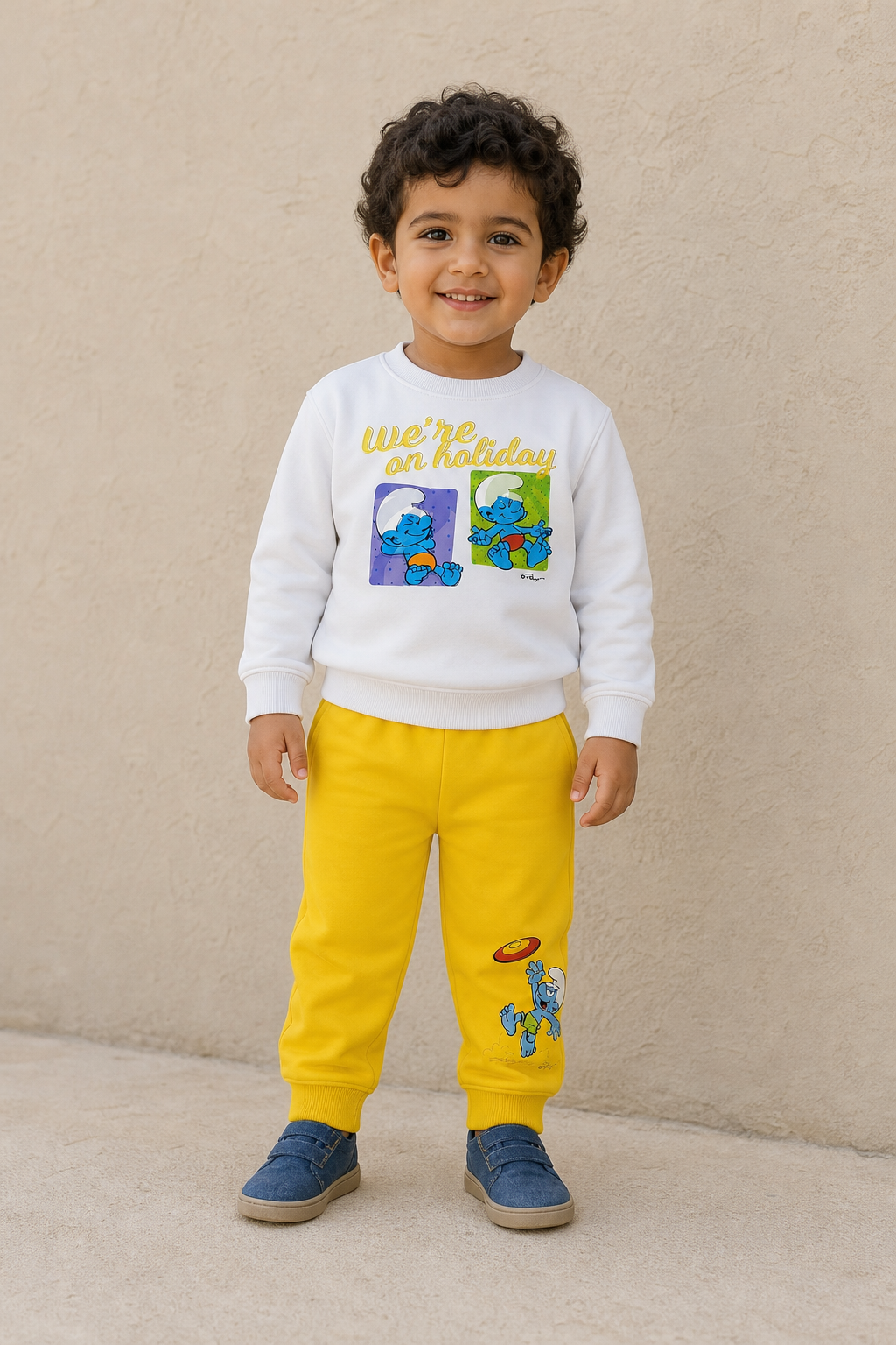 WHT-YLW - on model