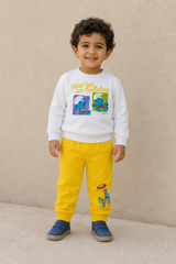 WHT-YLW - on model