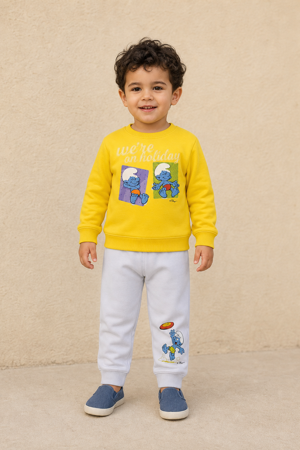 YLW-WHT - on model