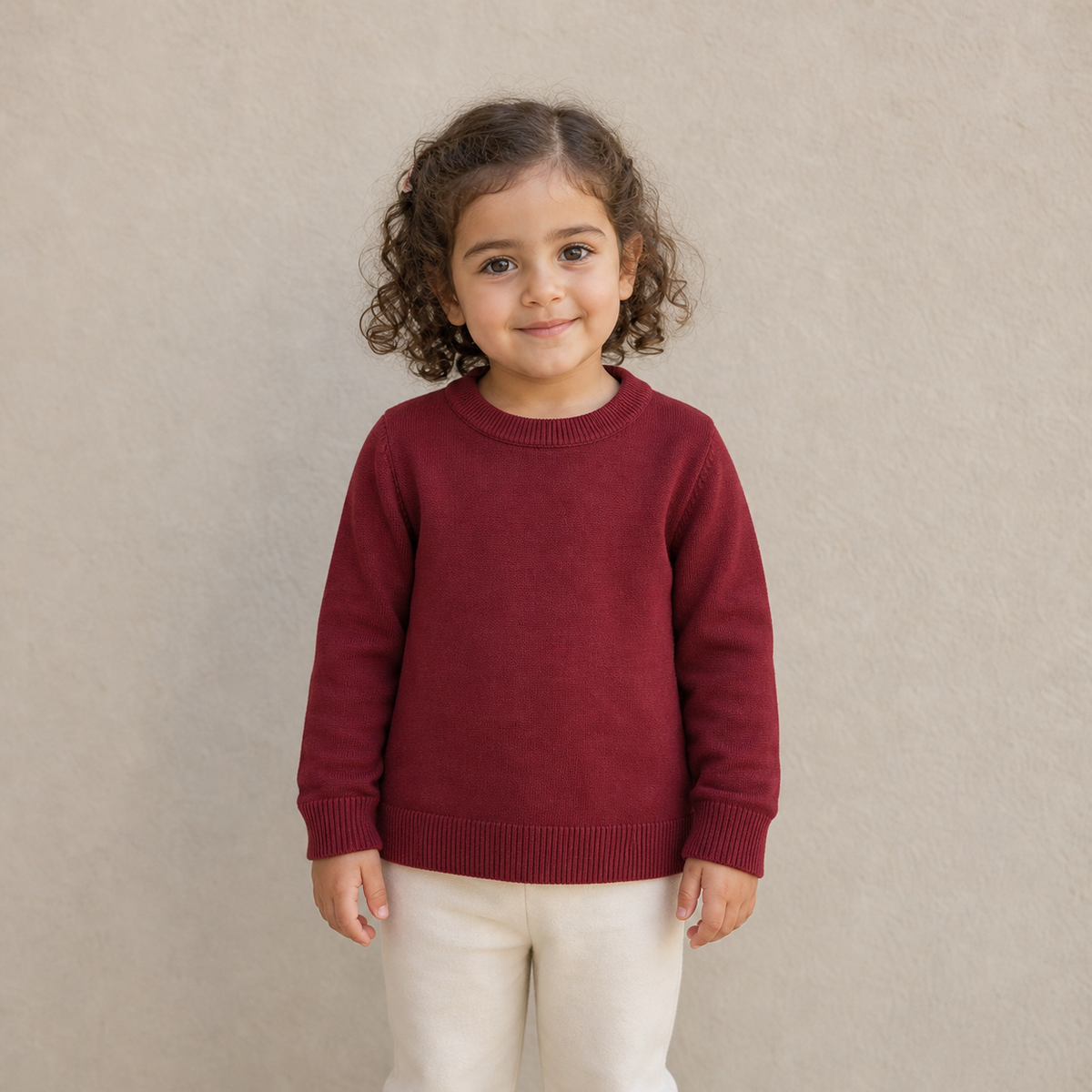 BURGUNDY - on model