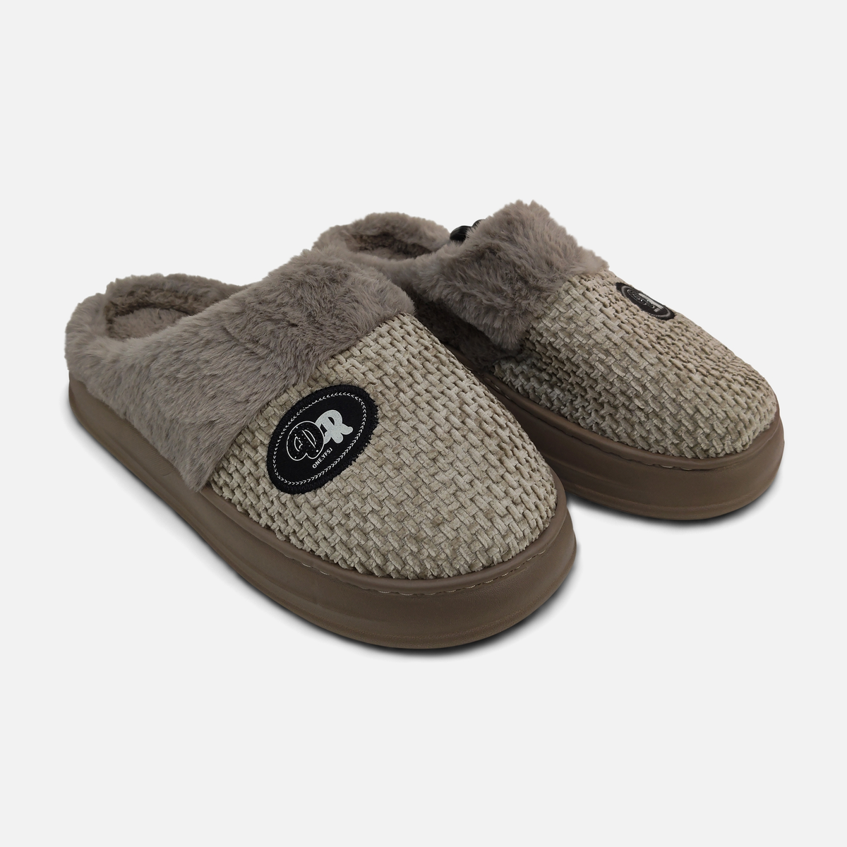 Men Winter Faux Fur Slipper