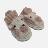 Women Plush Animal Winter Slippers