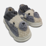 Women Plush Animal Winter Slippers