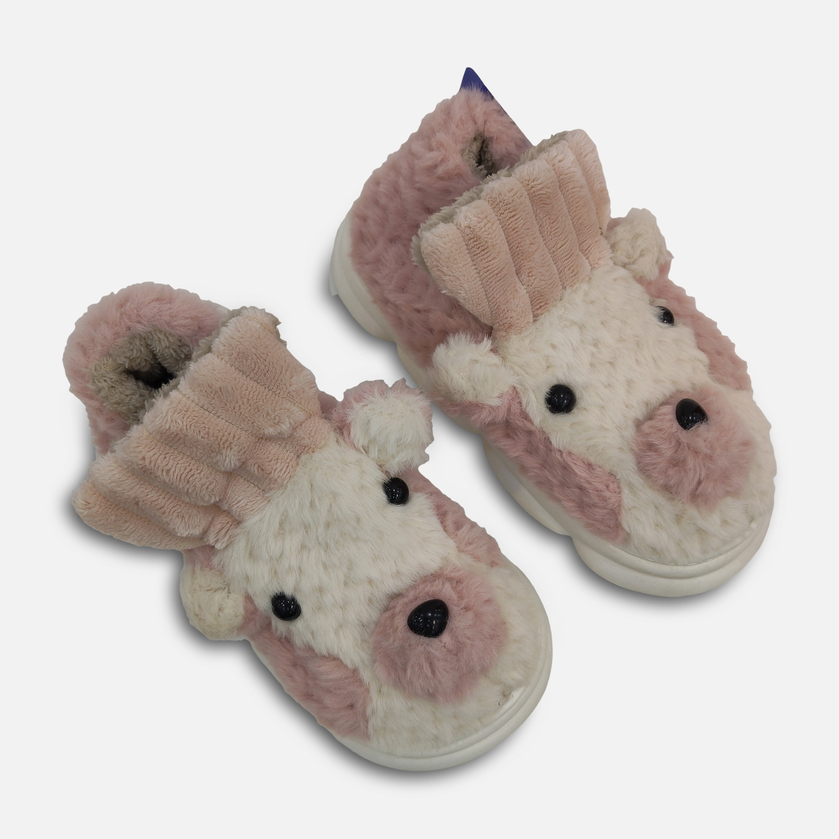 Women Plush Animal Winter Slippers